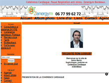 Tablet Screenshot of coherencecardiaque.info